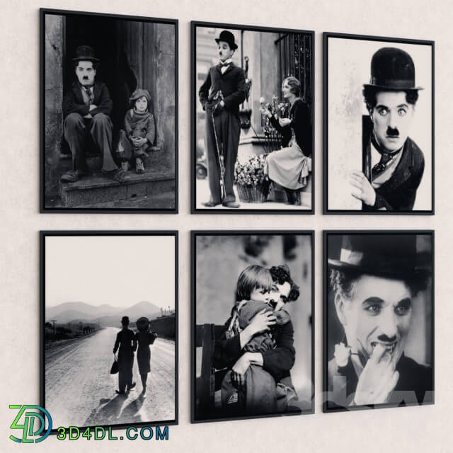 Frame - Charlie Chaplin Frames