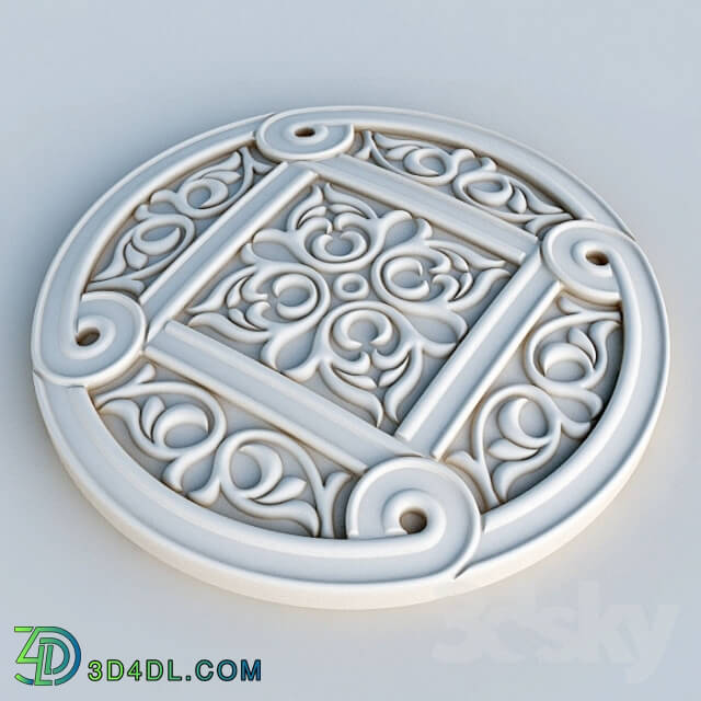 Decorative plaster - Socket