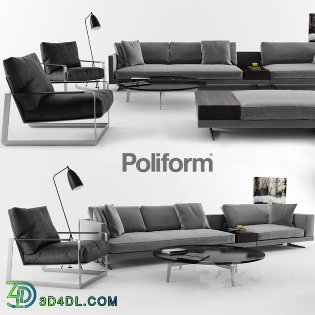 Sofa - Poliform Set 05