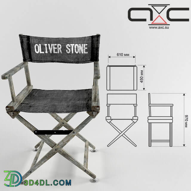 Chair - Chair of the director AS-6_ AS-3_ folding chair AS-10