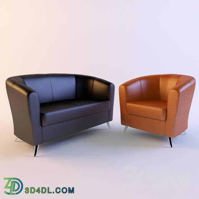 Sofa - Sofa and armchair