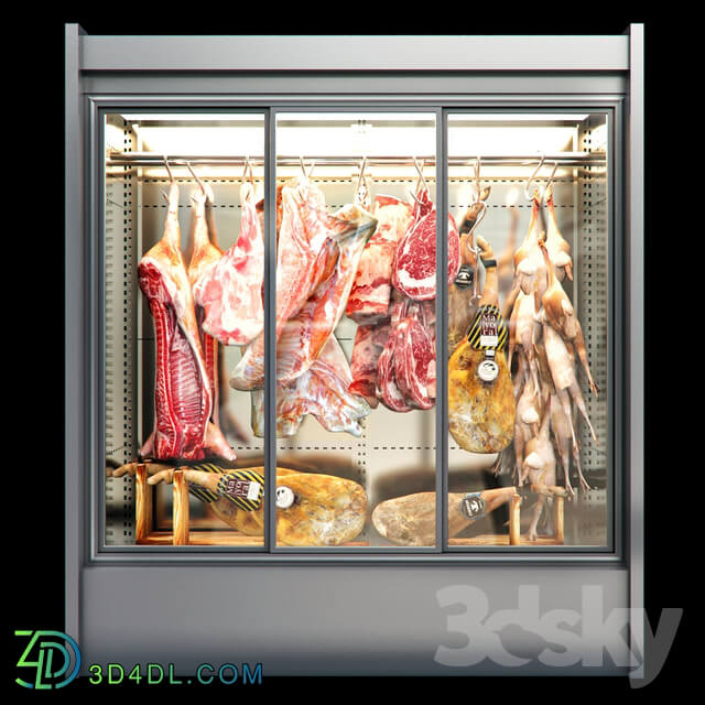 Shop - Carcasses of animals