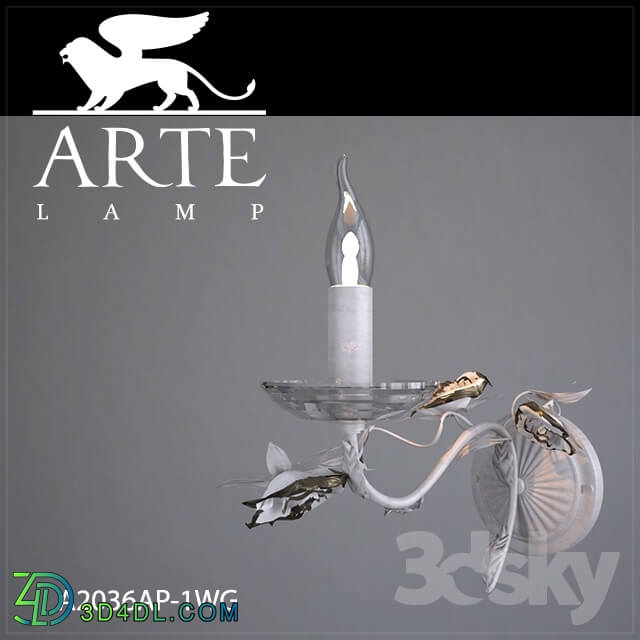 Wall light - Bra ArteLamp A2036AP-1WG