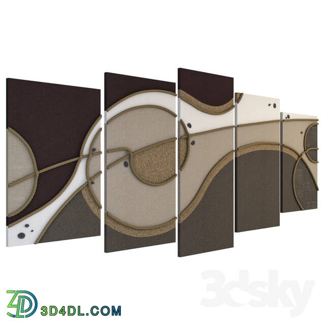 Frame - Abstract Art - Decorative Panel COSMOS
