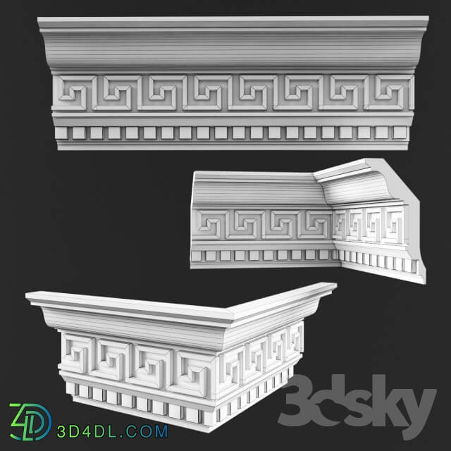 Decorative plaster - Cornices