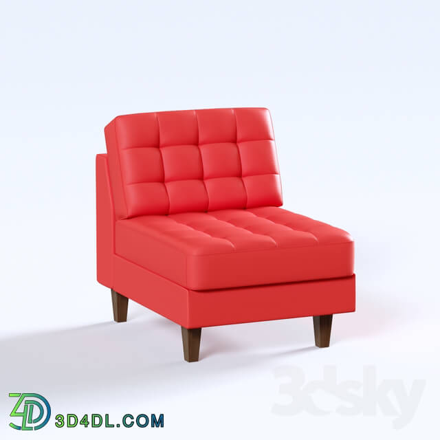 Arm chair - OM Armchair without armrests Cosmo 1-seater