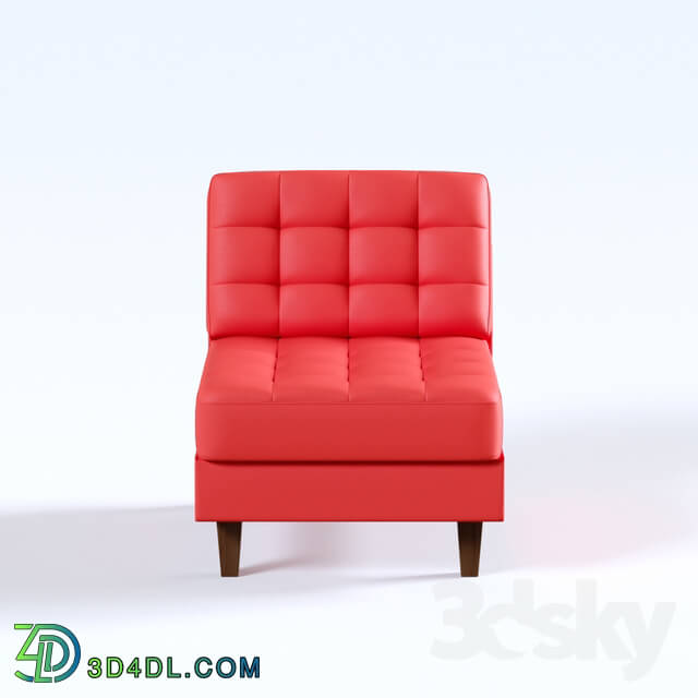 Arm chair - OM Armchair without armrests Cosmo 1-seater