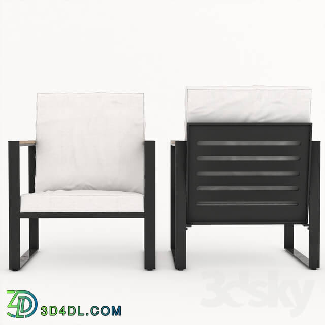 Arm chair - Black Welders Chair