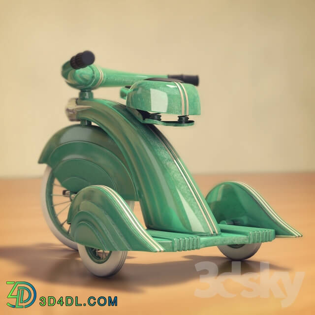 Toy - 1930s Vintage Tricycle