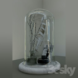 Other decorative objects - Glass Cloche 