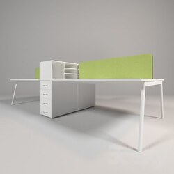 Office furniture - Office table LAVORO 4 jobs 