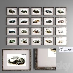 Frame - Posters with retro cars. Part 2 