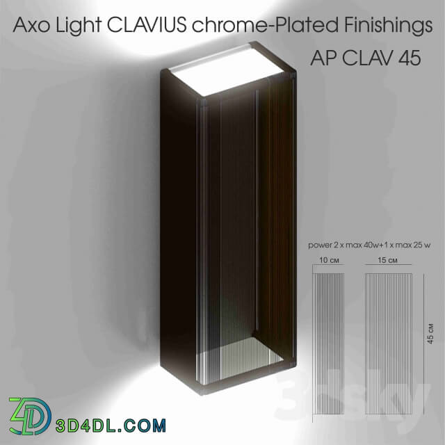 Wall light - Axo Light CLAVIUS AP 45_ ACTOR