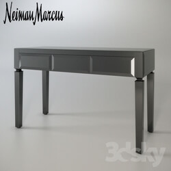 Other - Neiman Marcus _ Black Glass Table 