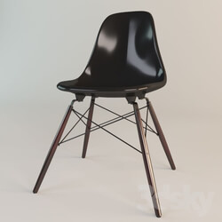 Chair - Eames Plastic Side Chair DSW 