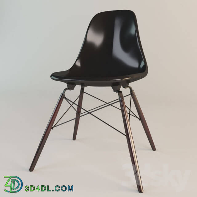 Chair - Eames Plastic Side Chair DSW