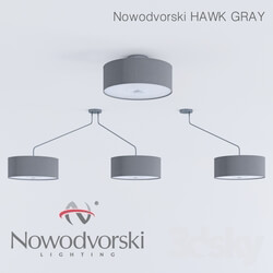 Ceiling light - Nowodvorski HAWK GRAY 