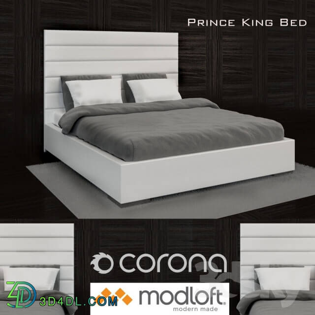 Bed - Modloft Prince King Bed