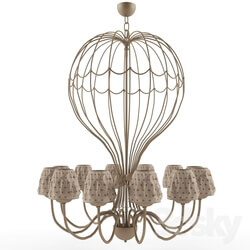 Ceiling light - Dolfi Mongolfiera 