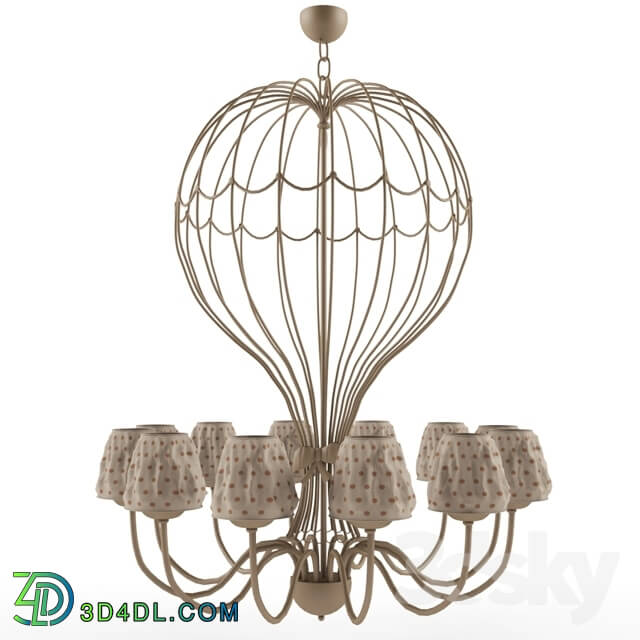 Ceiling light - Dolfi Mongolfiera