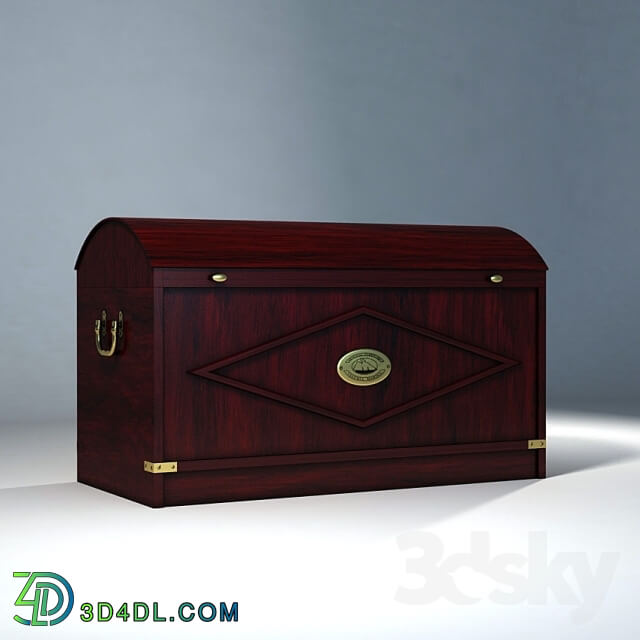 Sideboard _ Chest of drawer - _Profi_ by Caroti_ art. 616 Treasure chest_ Сундук