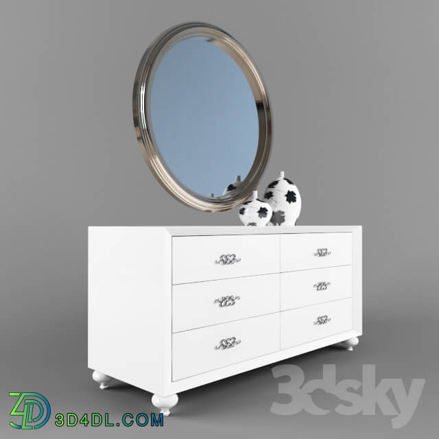 Sideboard _ Chest of drawer - Drawer Mirror