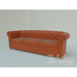 Sofa - Chesterfield Sofa 