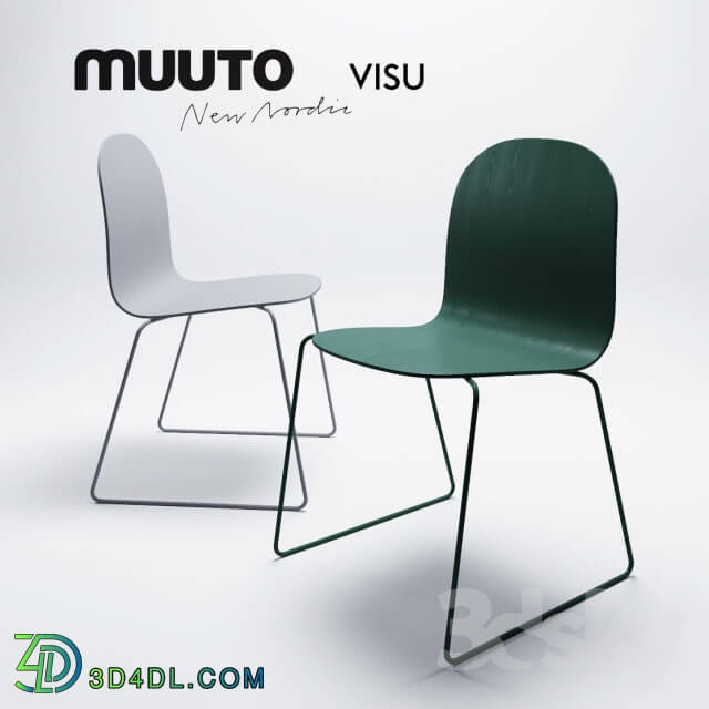 Chair - Muuto - VISU sled base chair