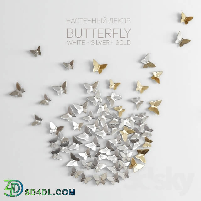 Other decorative objects - Wall decor Butterfly