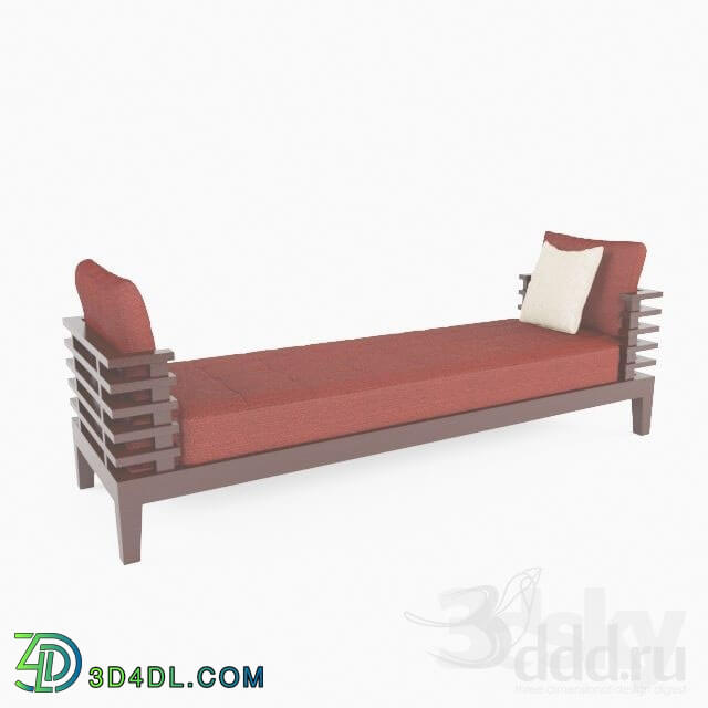 Other soft seating - Chocolate Day bed 100