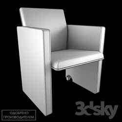 Office furniture - Poltrona Frau _ THF 96-Sedia ruote 