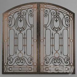 Other architectural elements - Gates made of metal 