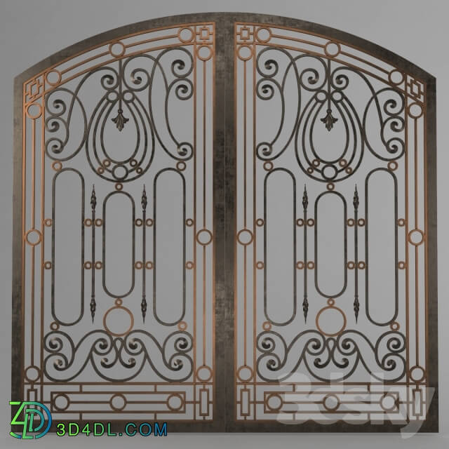 Other architectural elements - Gates made of metal