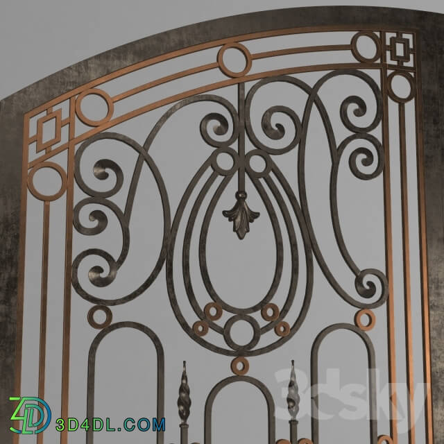Other architectural elements - Gates made of metal