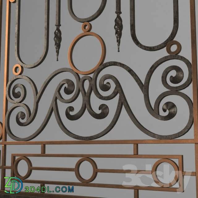 Other architectural elements - Gates made of metal