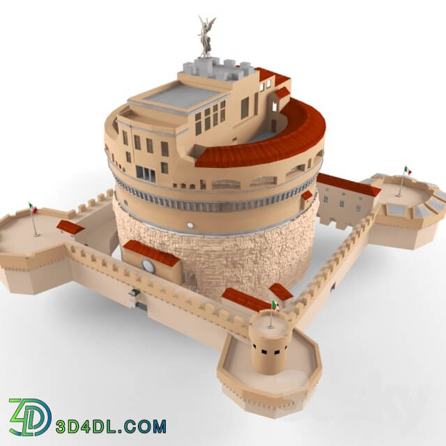 Building - Castel Sant__39_Angelo