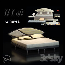 Bed - IL Loft_ bed GINEVRA 