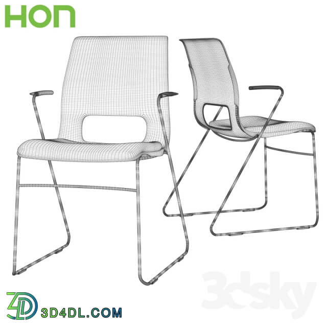 Chair - HON High-Density Stacking Chair HMS1