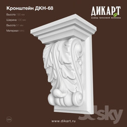 Decorative plaster - DKN-68_190h130h81mm 