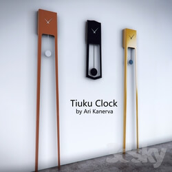 Other decorative objects - Tiuku Clock by Ari Kanerva 
