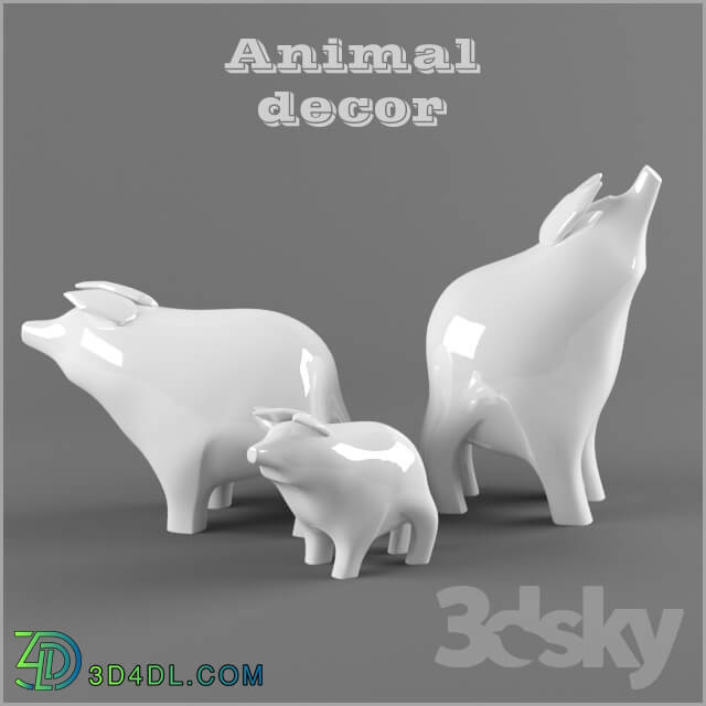 Other decorative objects - Animal decor