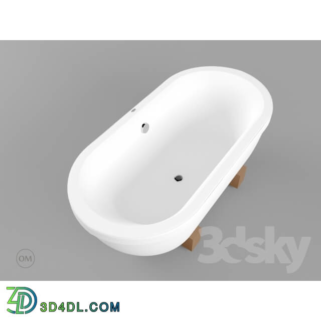 Bathtub - PAA ANDANTE 1900mm x 890mm x 700mm