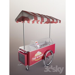 Shop - Trolleys for ice cream 