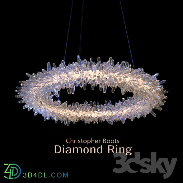 Ceiling light - Christopher Boots Diamond Ring