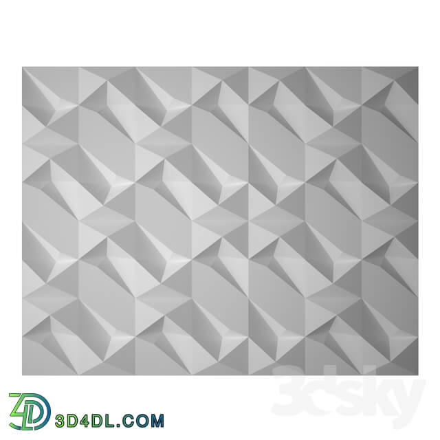 3D panel - Wall Decor 05