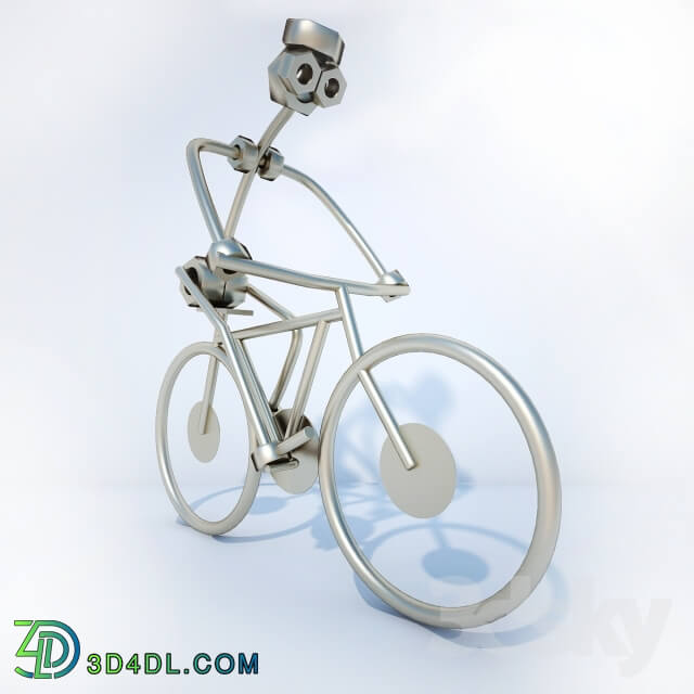 Other decorative objects - Cyclist