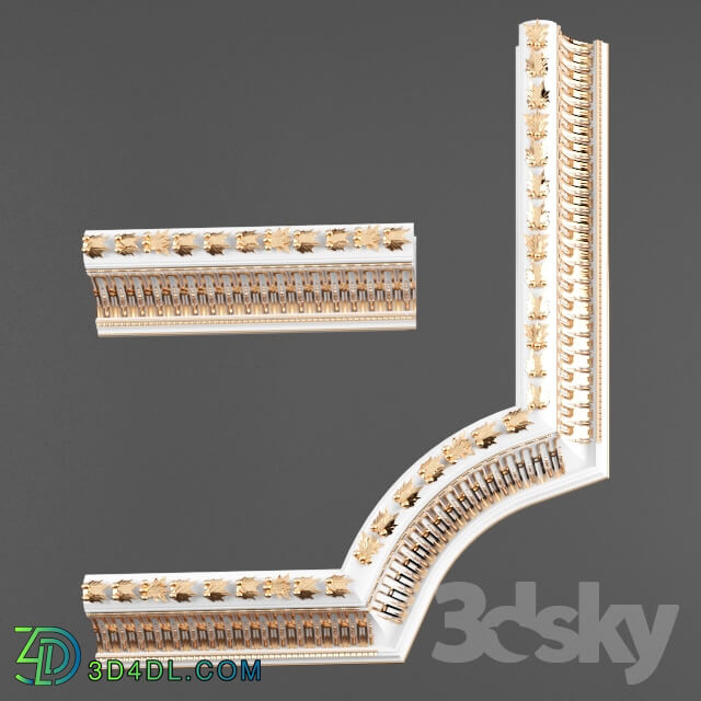 Decorative plaster - cornice