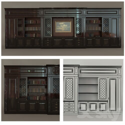 Wardrobe _ Display cabinets - Library Book 