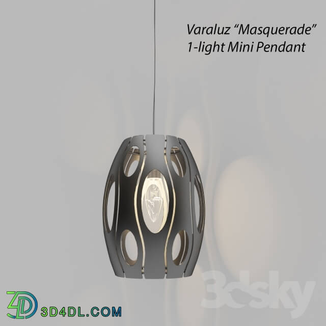 Ceiling light - varaluz_MASQUERADE_1_light_Mini_Pendant