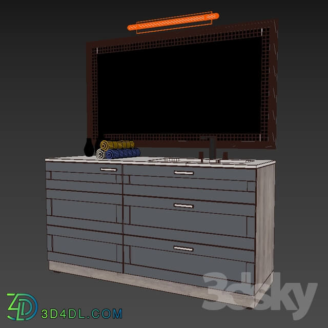 Bathroom furniture - WC_tumb 2 _Stand and car wash for SU_